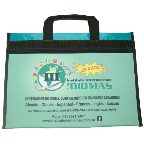 Malote com Alça sem Lacre Personalizado Ref. 227S Malote com Alça sem Lacre Personalizado Ref. 227S