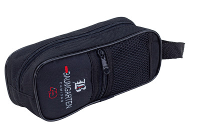 Estojo com bolsinho de tela - REF. 106  Estojo com bolsinho de tela - REF. 106